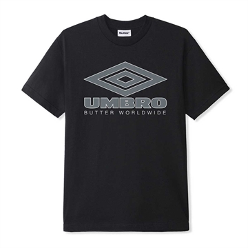 Butter Goods x Umbro T-shirt Diamond Logo Black